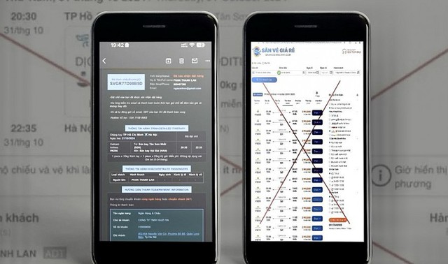 Cảnh giác chiêu trò giả mạo bán vé máy bay Tết 2025 để lừa đảo- Ảnh 1.