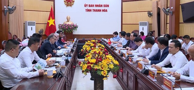 Thanh Hóa: Làm việc với các đối tác Cộng hòa Liên bang Đức- Ảnh 1.