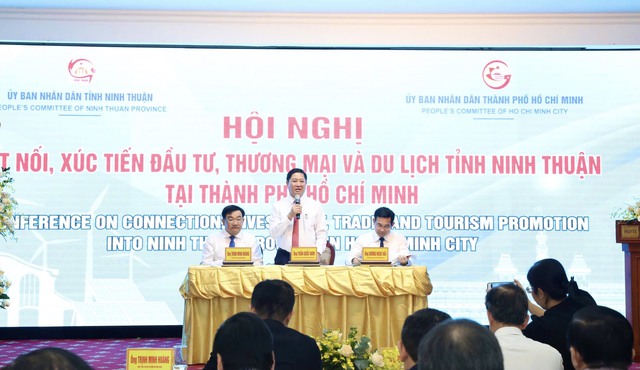 Kết nối, xúc tiến đầu tư, thương mại và du lịch tỉnh Ninh Thuận tại TP. Hồ Chí Minh- Ảnh 2.