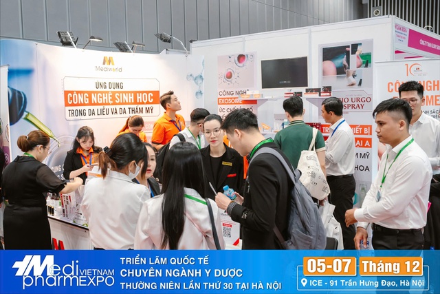 VIETNAM MEDIPHARM EXPO 2024 - Khám phá xu hướng chăm sóc sức khỏe toàn cầu- Ảnh 1.