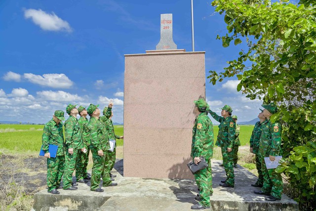 Kiên Giang: Lãnh đạo BĐBP tỉnh khảo sát, nắm tình hình tuyến biên giới đất liền- Ảnh 1.