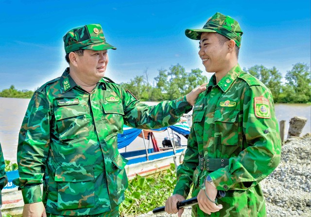 Kiên Giang: Lãnh đạo BĐBP tỉnh khảo sát, nắm tình hình tuyến biên giới đất liền- Ảnh 4.