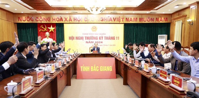 Bắc Giang: Triển khai đồng bộ các giải pháp, phấn đấu hoàn thành các chỉ tiêu KT-XH cao nhất năm 2024- Ảnh 3.