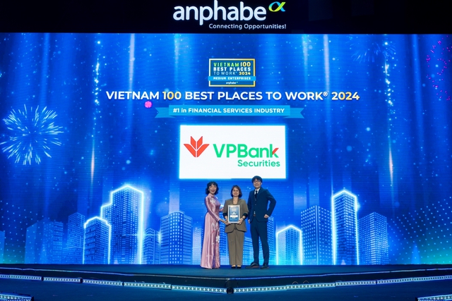 VPBankS khẳng định vị thế số 1 nơi làm việc tốt nhất Việt Nam ngành Dịch vụ tài chính khối Doanh nghiệp vừa- Ảnh 2.