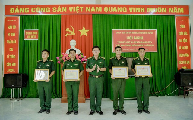 Kiên Giang: Đồn Biên phòng Lình Huỳnh hoàn thành nhiệm vụ năm 2024- Ảnh 2.