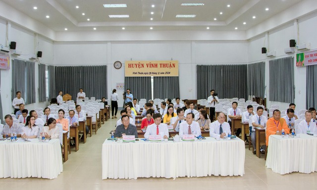 Kiên Giang: Hội Văn học nghệ thuật huyện Vĩnh Thuận Đại hội lần thứ I, nhiệm kỳ 2024-2029- Ảnh 3.