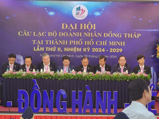 CLB Doanh nhân Đồng Tháp tại TP. HCM: Nâng tầm Doanh nhân đất sen hồng- Ảnh 1.