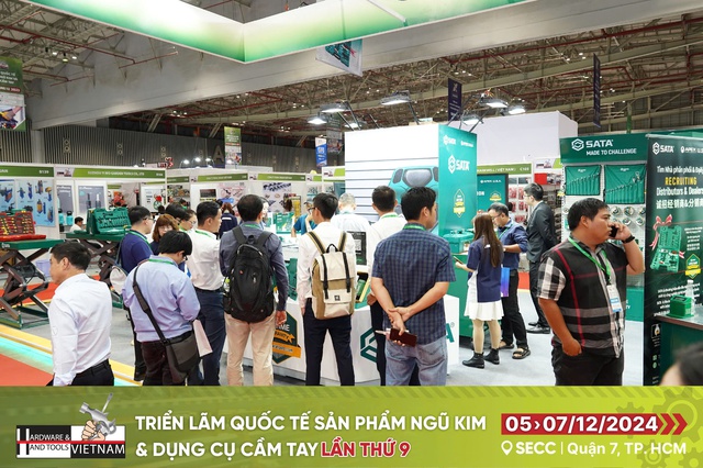 Triển lãm ngũ kim và dụng cụ cầm tay lần thứ 9: Điểm hẹn giao thương và trải nghiệm- Ảnh 3.