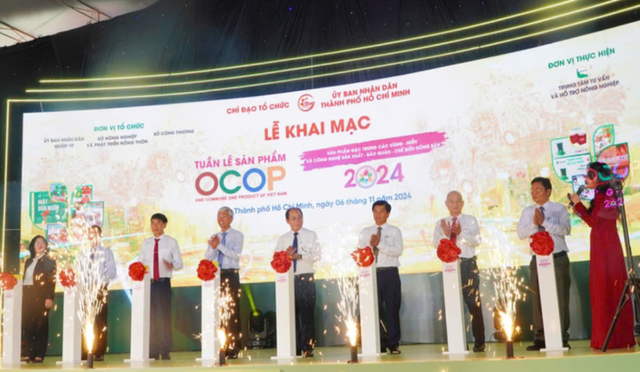 TP.HCM: Khai mạc Tuần lễ sản phẩm OCOP- Ảnh 1.