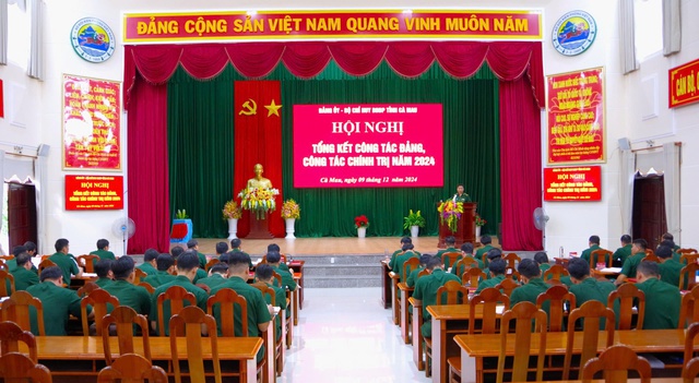 BĐBP tỉnh Cà Mau: Tổng kết công tác Đảng, chính trị năm 2024- Ảnh 1.