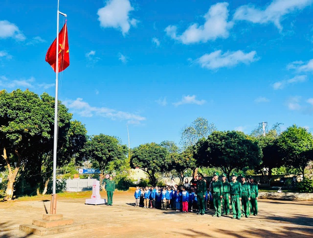 Đồn Biên phòng Hướng Phùng: Cùng em trải nghiệm một ngày làm chiến sĩ Quân đội nhân dân Việt Nam- Ảnh 1.