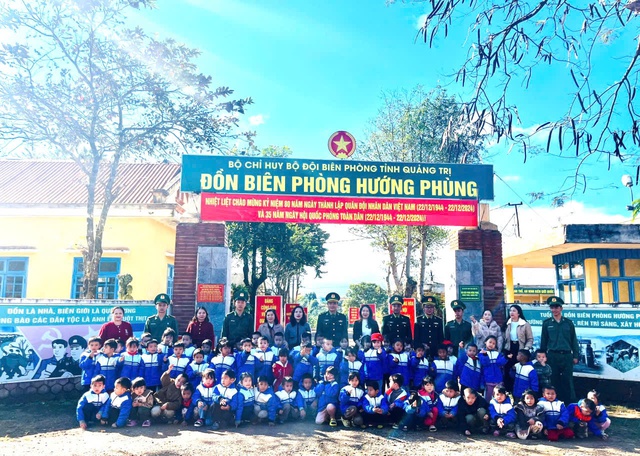 Đồn Biên phòng Hướng Phùng: Cùng em trải nghiệm một ngày làm chiến sĩ Quân đội nhân dân Việt Nam- Ảnh 5.