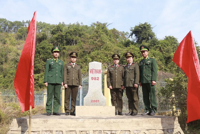 Khánh thành đường kiểm tra cột mốc bảo vệ biên giới số 982 huyện Tràng Định- Ảnh 4.