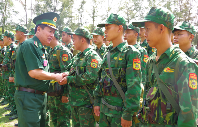 TP.Hồ Chí Minh: Đồn Biên phòng Thạnh An diễn tập chiến thuật năm 2024 - Ảnh 1.