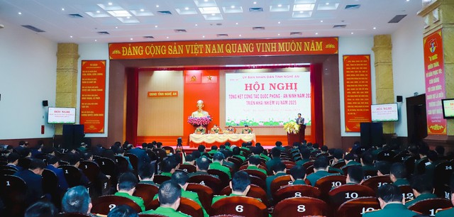 Nghệ An: Tổng kết công tác quốc phòng, an ninh năm 2024, triển khai nhiệm vụ năm 2025- Ảnh 1.