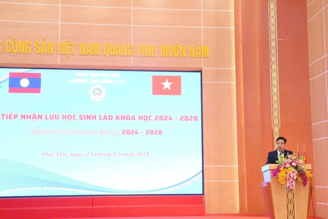 Trường Cao đẳng Y tế Phú Thọ tiếp nhận 18 lưu học sinh Lào niên khóa 2024 - 2028- Ảnh 3.