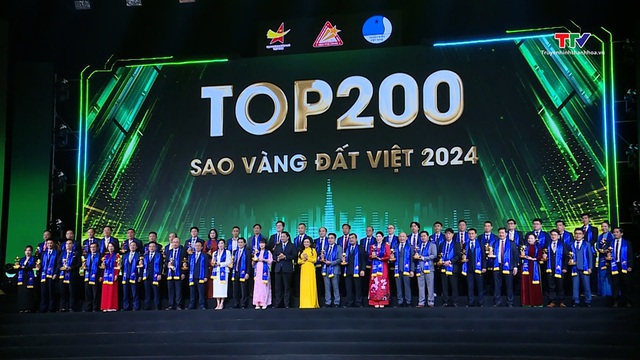 Thanh Hóa: 4 doanh nghiệp đạt giải Sao Vàng đất Việt năm 2024- Ảnh 1.