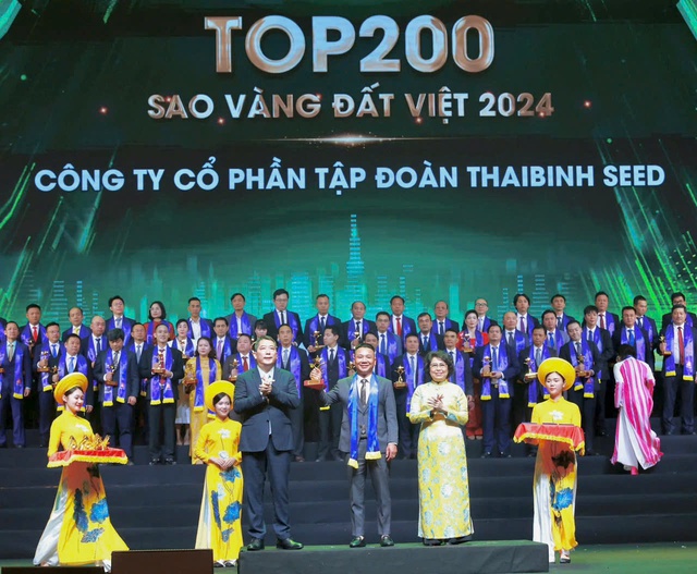 Thái Bình: Ba doanh nghiệp đạt Giải thưởng Sao Vàng đất Việt 2024- Ảnh 2.