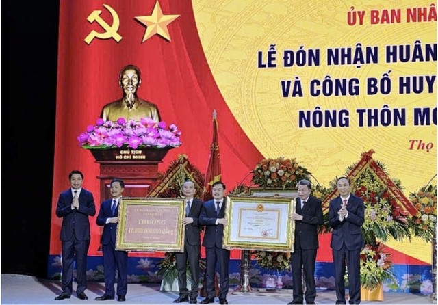 Thọ Xuân - huyện đầu tiên ở Thanh Hóa đạt chuẩn nông thôn mới nâng cao- Ảnh 3.