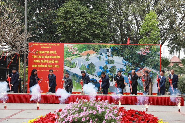 Huyện Thanh Trì: Kỷ niệm 235 năm chiến thắng Ngọc Hồi và động thổ tu bổ di tích- Ảnh 6.