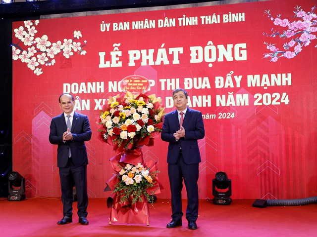 Thái Bình: Phát động doanh nghiệp thi đua sản xuất kinh doanh năm 2024- Ảnh 1.