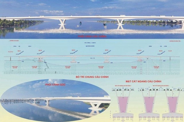 Hà Nội: 4 cây cầu vượt sông Hồng dự kiến khởi công trong năm 2024- Ảnh 2.