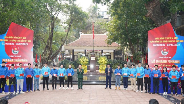 Thành đoàn Hà Nội kỷ niệm 94 năm Ngày thành lập Đảng- Ảnh 4.