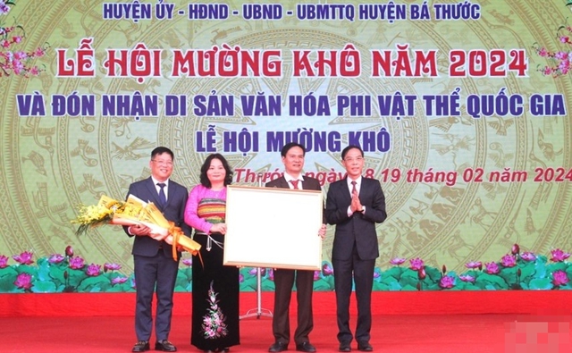 Thanh Hóa: Lễ hội Mường Khô được công nhận Di sản văn hóa phi vật thể quốc gia- Ảnh 1.