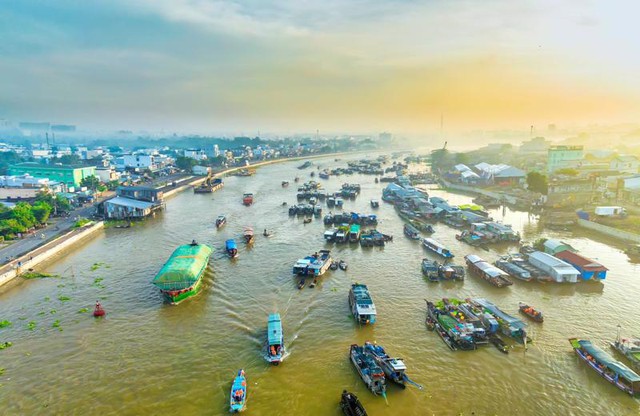Năm 2023, Đồng bằng sông Cửu Long có gần 45 triệu khách du lịch đến tham quan - Ảnh 1.