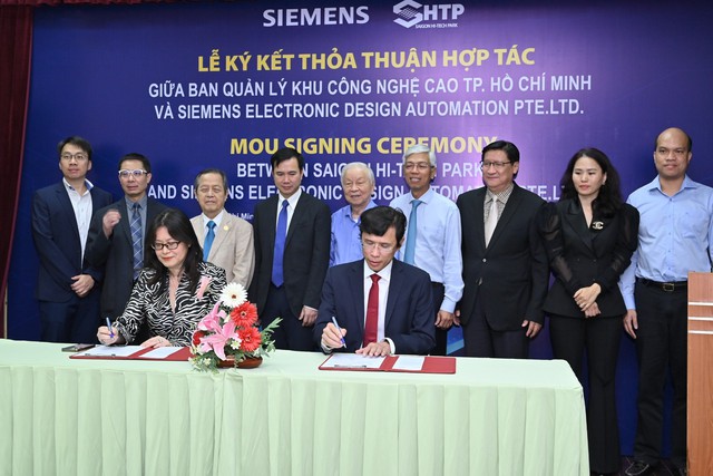 TP.HCM hợp tác với Siemens đào tạo nhân lực ngành vi mạch bán dẫn- Ảnh 1.