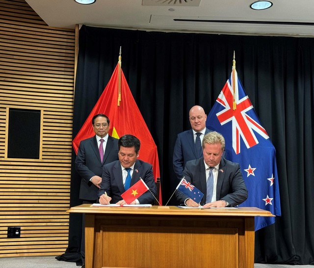 Việt Nam - New Zealand: Ký kết hợp tác kinh tế, thương mại- Ảnh 1.