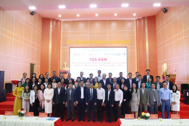 Trường Cao Đẳng Y tế Phú Thọ tổ chức tọa đàm về đào tạo ngành Y - Dược- Ảnh 4.