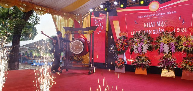 Thái Bình: Khai mạc Lễ hội Vạn Xuân ở xã Xuân Hoà năm 2024- Ảnh 1.