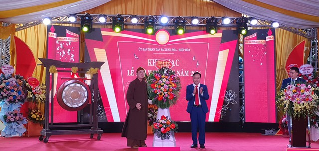 Thái Bình: Khai mạc Lễ hội Vạn Xuân ở xã Xuân Hoà năm 2024- Ảnh 3.