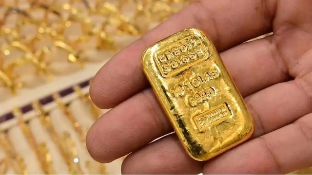 Giá vàng hôm nay 27/3: Vàng SJC tăng gần nửa triệu đồng mỗi lượng- Ảnh 1.