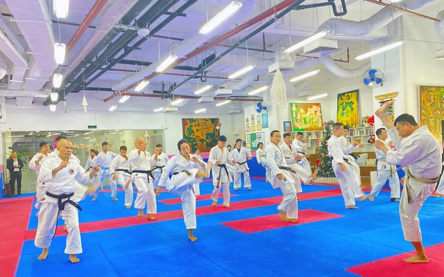 Liên đoàn Karatedo TP.Hà Nội hợp tác toàn diện với Tổ chức giao lưu quốc tế Việt Nam Nhật Bản- Ảnh 4.