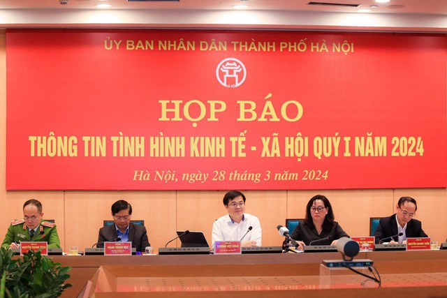 Quý I/2024, GRDP Hà Nội tăng 5,5%- Ảnh 1.