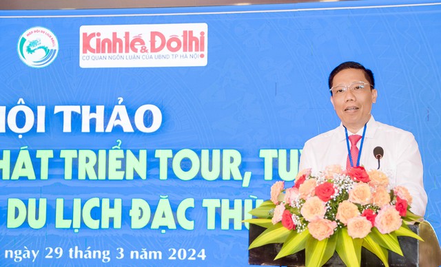 Phó Chủ tịch UBND TP. Cần Thơ Nguyễn Thực Hiện phát biểu chào mừng tại Hội thảo.