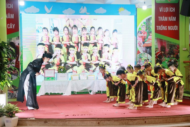 Tưng bừng “Ngày hội Văn hóa chào hỏi” tại Trường Mầm non Dịch Vọng- Ảnh 18.