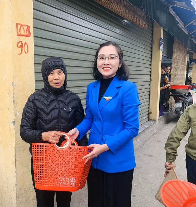 Nâng cao ý thức, trách nhiệm người dân chợ Quỳnh Đô trong việc hạn chế rác thải nhựa- Ảnh 3.