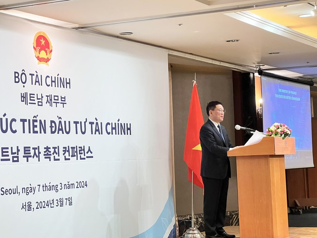 Bộ trưởng Hồ Đức Phớc chủ trì Hội nghị Xúc tiến đầu tư “Việt Nam - Điểm đến đầu tư” tại Hàn Quốc- Ảnh 1.