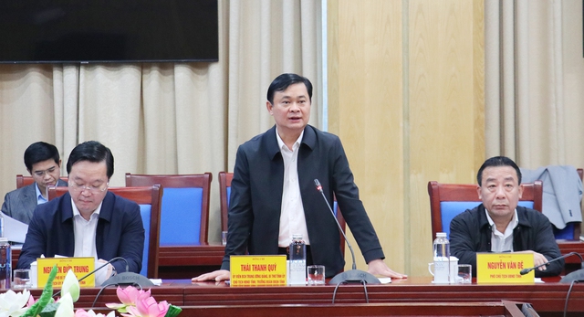 UBND tỉnh Nghệ An làm việc với Tổ Tư vấn kinh tế - xã hội - Ảnh 2.