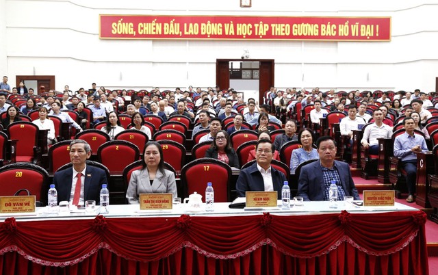 Thái Bình: Hội nghị chuyên đề định hướng sản xuất, kinh doanh hội nhập quốc tế- Ảnh 1.