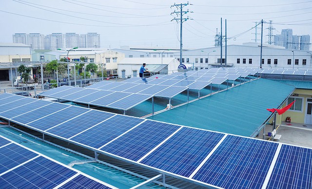 Đề xuất điện mặt trời mái nhà dùng thừa được bán lên lưới quốc gia- Ảnh 1.