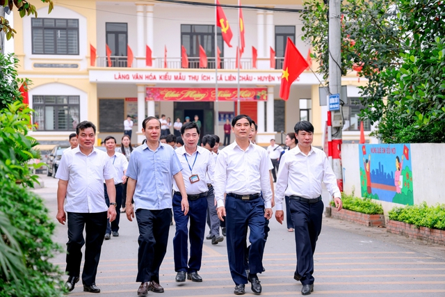 Vĩnh Phúc: Bí thư Tỉnh ủy Dương Văn An thăm, làm việc tại huyện Yên Lạc- Ảnh 3.