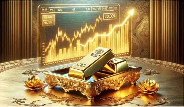 Giá vàng hôm nay 17/4: Giá vàng SJC mất mốc 84 triệu đồng/lượng- Ảnh 1.