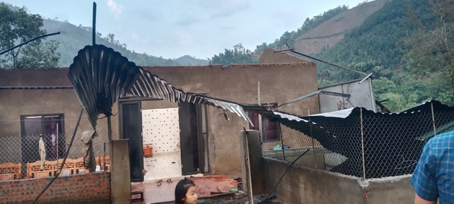 Lào Cai: Thiệt hại hơn 700 triệu đồng do mưa dông tại huyện Văn Bàn- Ảnh 1.