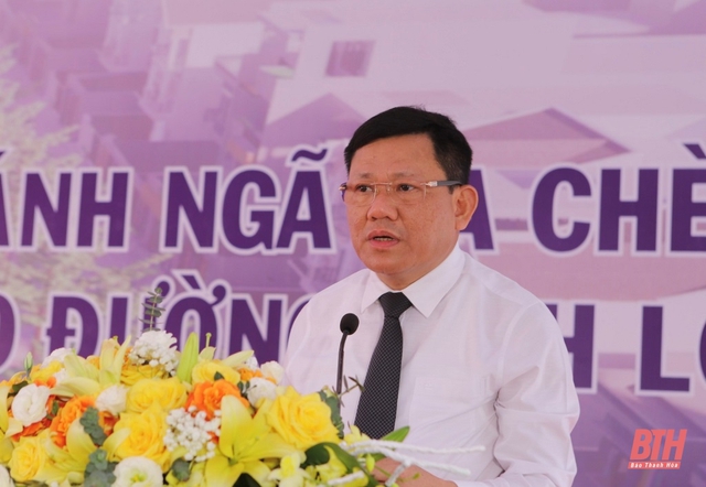 Thanh Hóa: Khánh thành và khởi công các dự án giao thông quan trọng trên địa bàn huyện Thiệu Hóa- Ảnh 3.