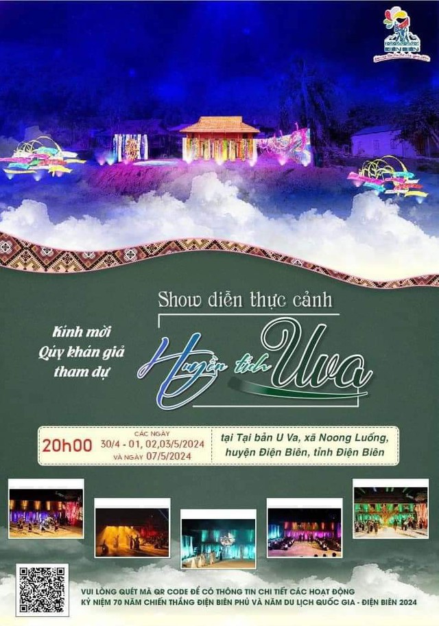 Show diễn “Huyền tích UVA”- sản phẩm du lịch độc đáo của Điện Biên- Ảnh 1.