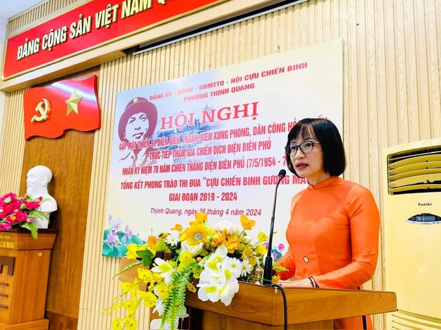 Phường Thịnh Quang: Nhiều hoạt động ý nghĩa chào mừng kỷ niệm 70 năm Chiến thắng Điện Biên Phủ- Ảnh 2.